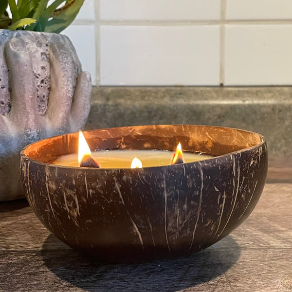 candle coconut bol 