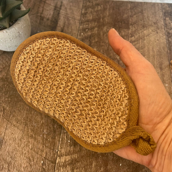 jute body scrub