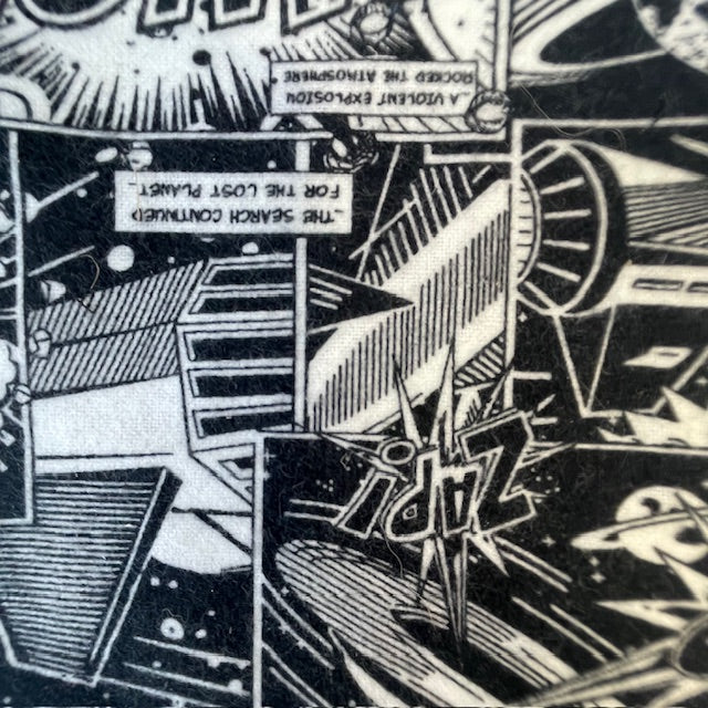 Unpaper reusable toilet paper with comics icone
