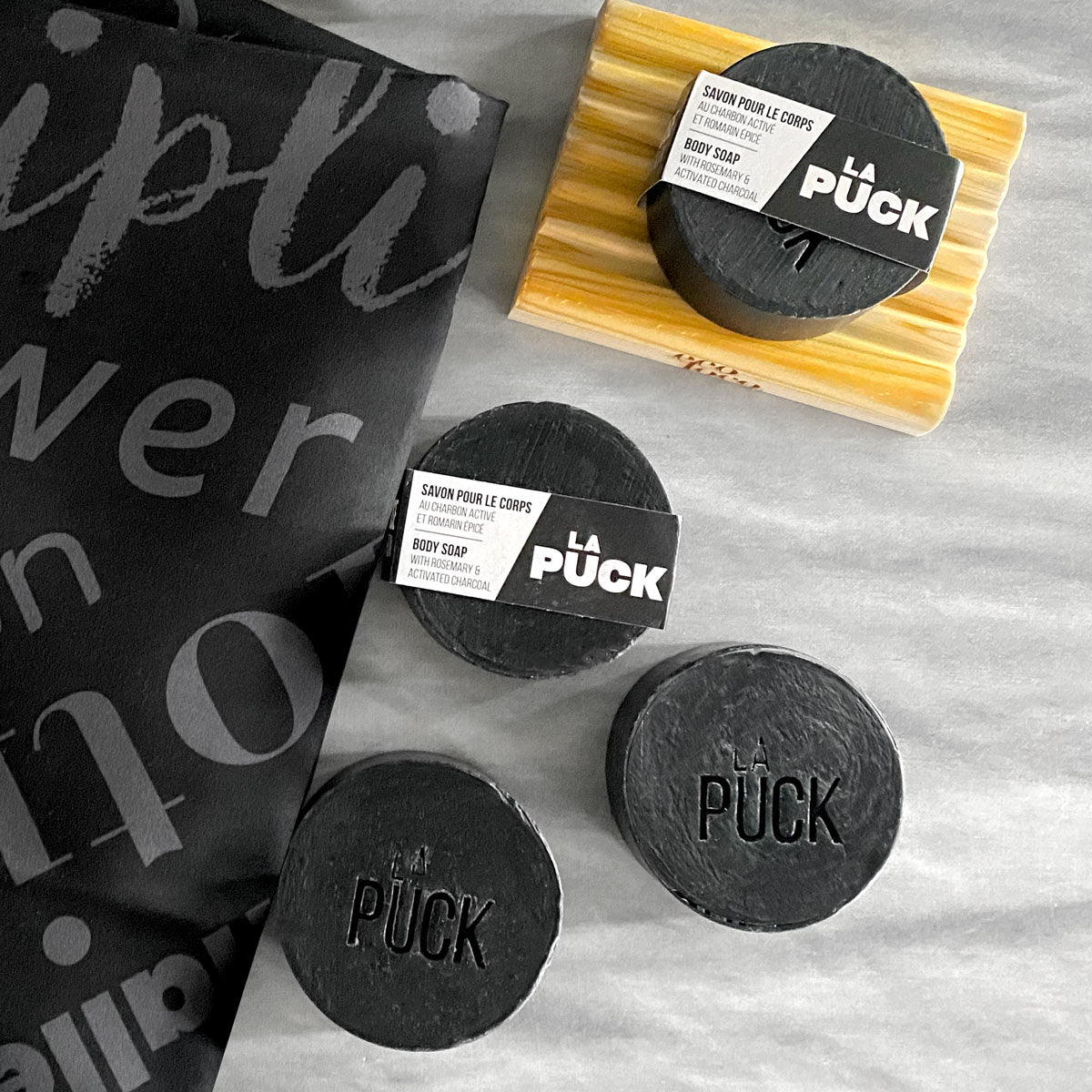 Soap: The puck