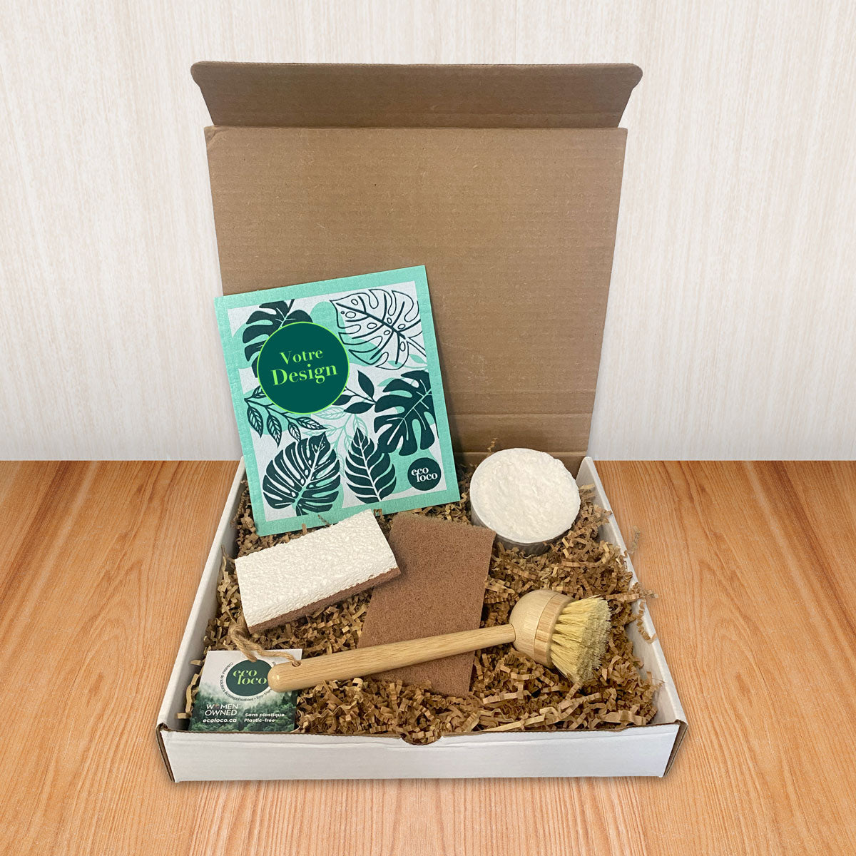 Zero-waste cleaning - Eco-friendly box