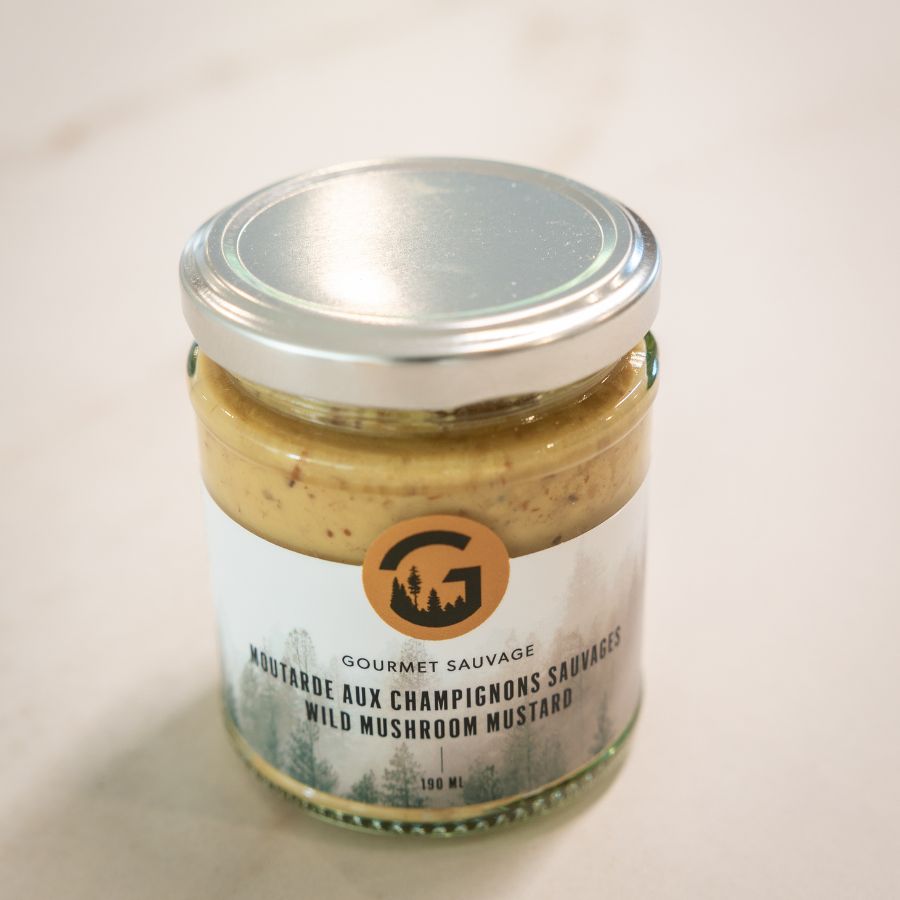 Moutarde aux champignons sauvages