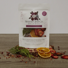 Sachet de pot-pourri à mijoter agrumes, fraises, roses et cèdre