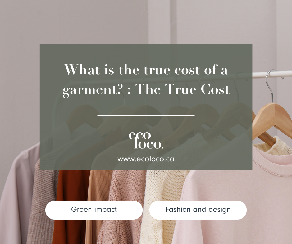 How much does a garment really cost? 