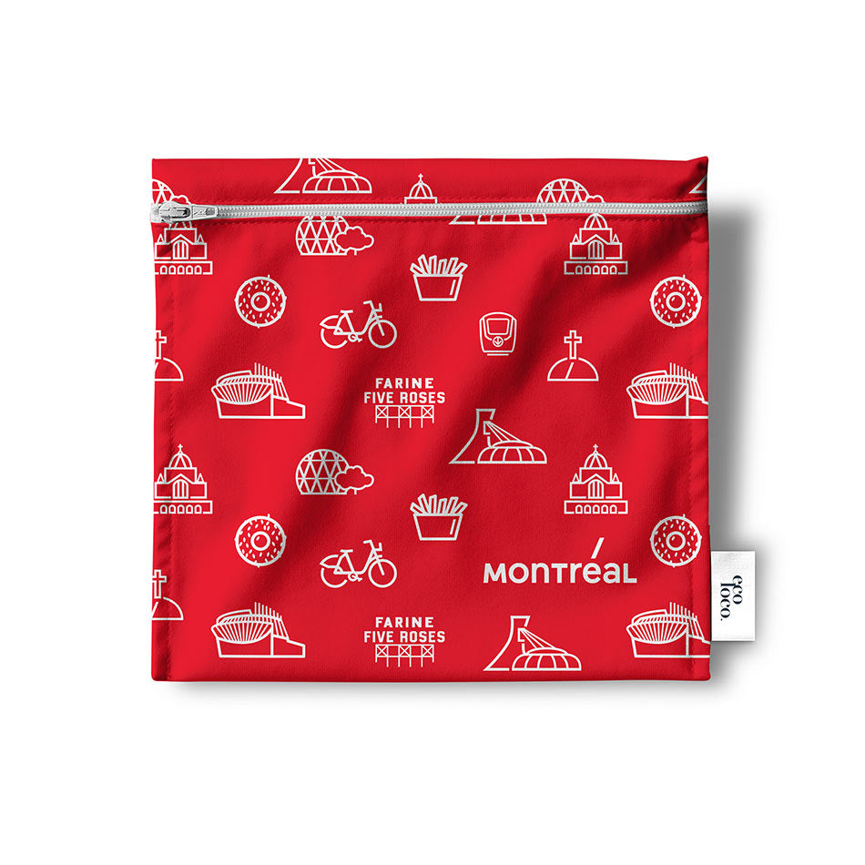 Large eco-friendly and reusable bag to personalize (sandwich format)