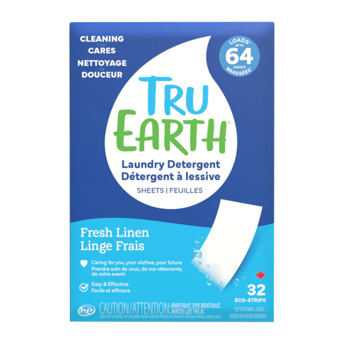 Laundry detergent eco-stripes