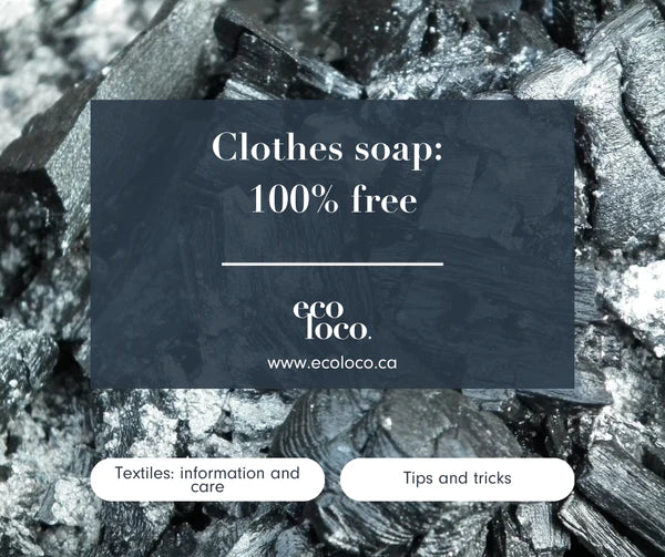 Clothes soap: 100% free