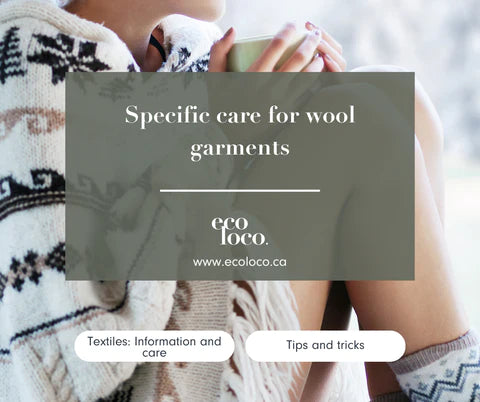 Specific care for wool garments 