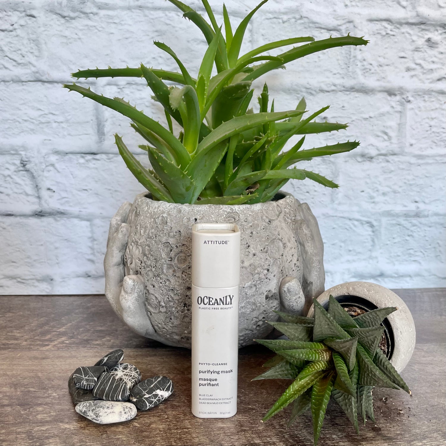 Masque purifiant solide avec Argile Bleue - Eco Loco