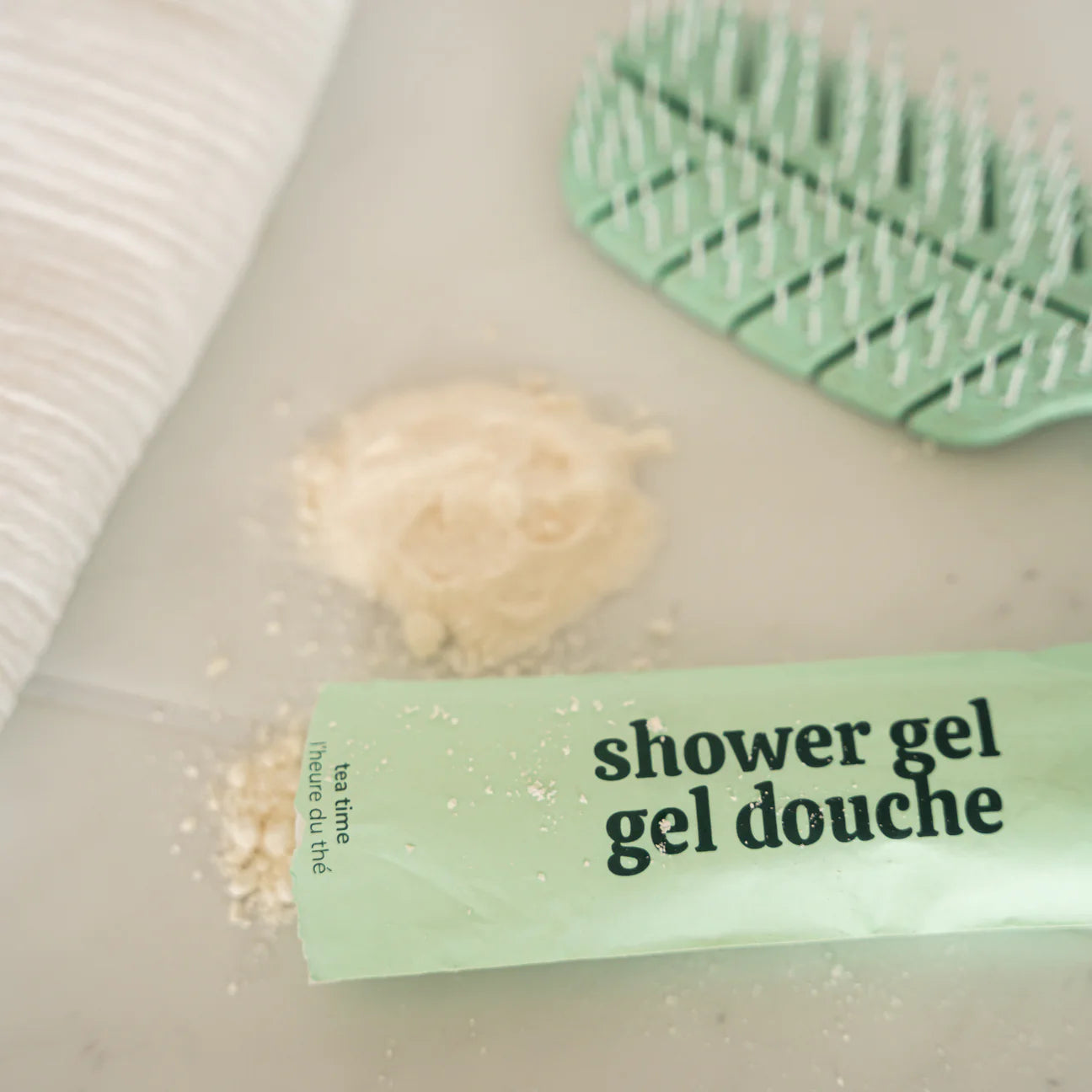 gel douche sans plastique