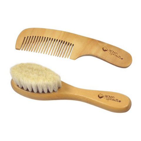 ensemble -  brosse et peigne pour bébé