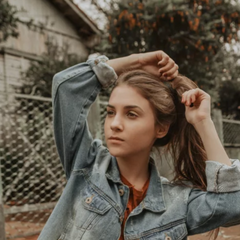 élastique cheveux - 100% naturel