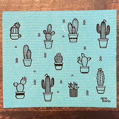 chiffon suédois cactus