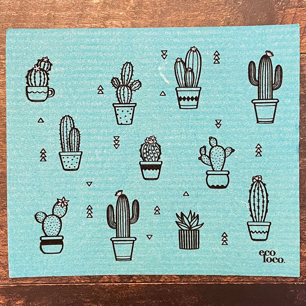 chiffon suédois cactus