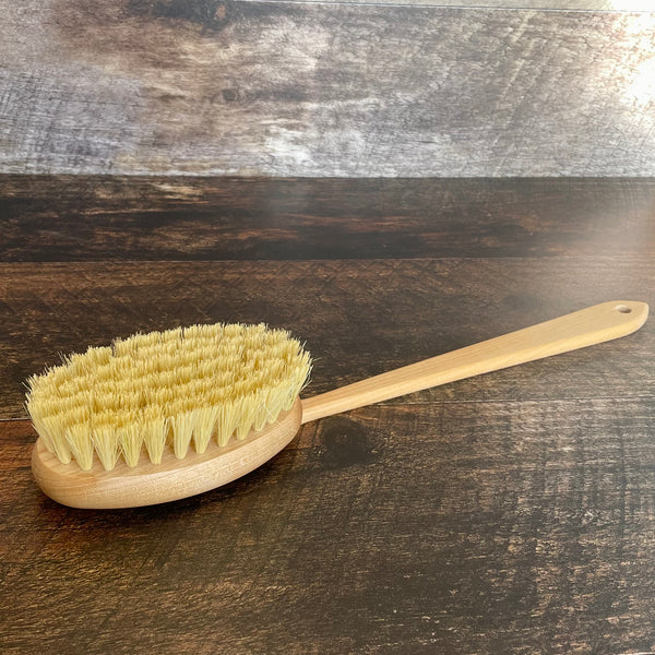 corps - brosse en bois et fibres naturelles