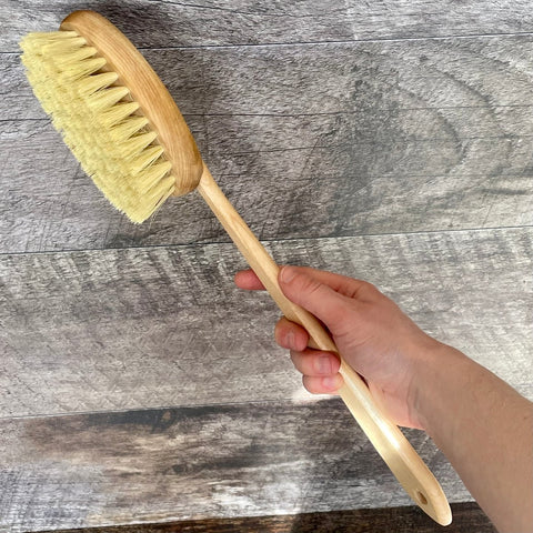brosse de corps  avec manche