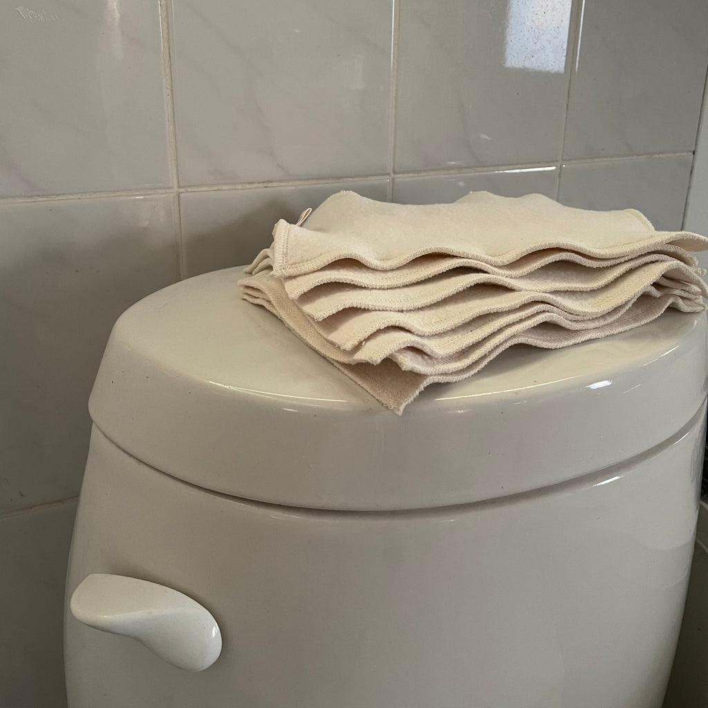 Dye-free 100% natural toilet paper