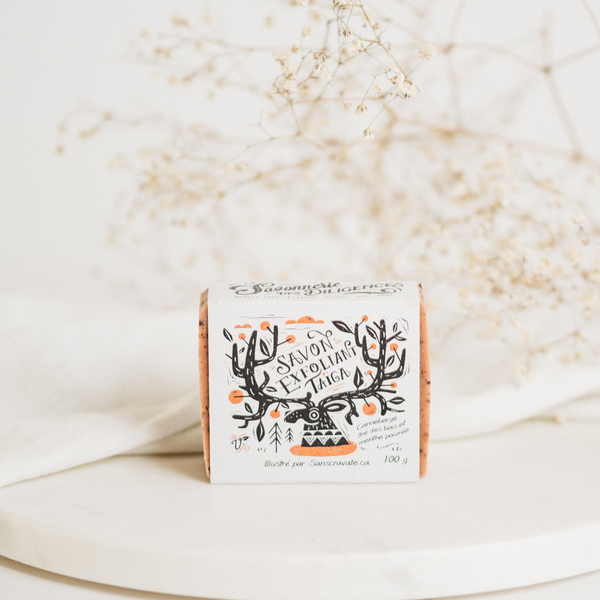 savon exfoliant zéro déchet